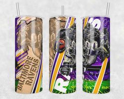 baltimore ravens wood mascot tumbler wrap, baltimore ravens wood mascot png, nfl tumbler template