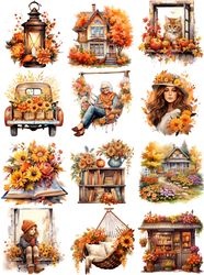 price per package, 12 pcs./pack, autumn flowers stickers crafts and scrapbooking stickers kids toys book decorative stic
