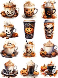 price per pack, 12 pcs/pack. halloween coffee stickers. stickers for needlework and scrapbooking. kids toys. book. decor