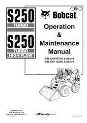 s250 turbo hight flow skid steer sn 520711001 & above service repair manual - download now