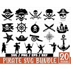 pirate svg bundle, pirate svg, pirate silhouette, pirate ship svg, skull svg, pirate clipart, crossbones svg, pirate fla