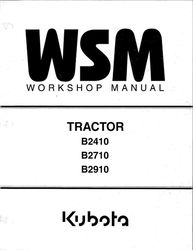 b7800 hsd tractor workshop service manual kubota tractor