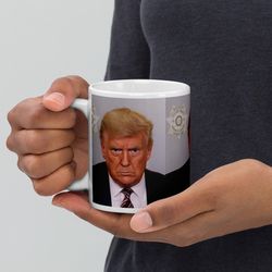 Trump Mugshot Mug - Official Donald Trump Mug 2023 Mugshot Mug