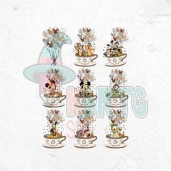 safari castle tea cup party png bundle, tea party, tea cup chip dale, cup of animal, kingdom safari, cup of friends, cup