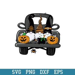 Halloween Truck Gnomies Svg, Halloween Svg, Png Dxf Eps Digital File
