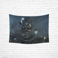 terminator wall tapestry, cotton linen wall hanging