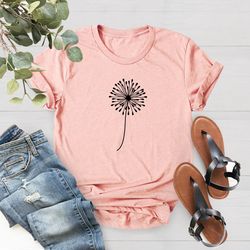 dandelion t-shirt, dandelion mom shirt, mothers day shirt, d