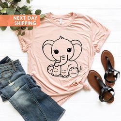 elephant shirt, cute elephant shirt, elephant shirt toddler,