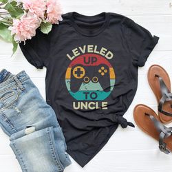 new uncle shirt, leveled up to uncle tee, uncle announcement