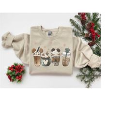 Coffee mug Sweatshirt, Coffee cup Sweater, But First Coffee, Coffee Latte Lover Gift, Iced Coffee Shirt, coffee lover te