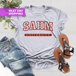 sahm t-shirt, gift ideas from children to mother, funny mom