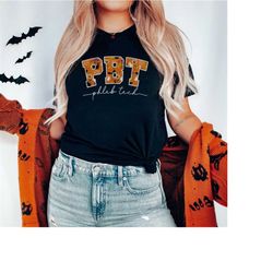 phlebotomy tech halloween shirt | pbt cpt phleb tech fall autumn tshirt, lab assistance halloween spooky season hospital