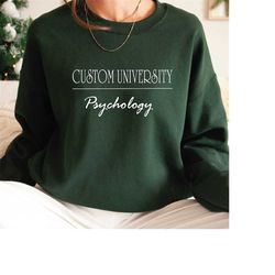 custom college sweatshirts, custom university name sweatshirt, custom design university sweatshirt, personalized college