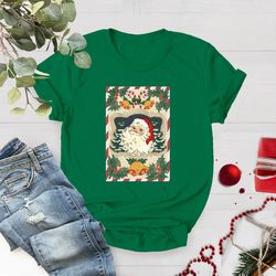 vintage santa shirt, vintage santa tee, vintage santa tarot