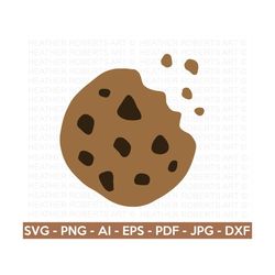 Cookies SVG, Layered Cookies svg, Chocolate Chip Cookie svg, Cookie Clipart, Cricut Cut Files, Silhouette