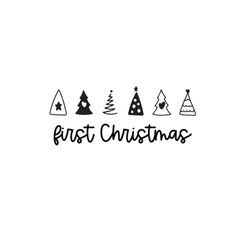 baby first christmas - svg download file - plotter file - crafting - plotter - plotter - cricut