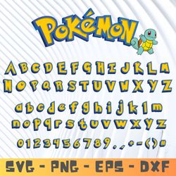 pokemon font svg, pokemon font alphabet, pokemon font canva, pokemon font png for cricut, pokemon letters