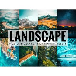 13 mobile lightroom presets, landscape presets, lightroom presets, lifestyle presets, blogger presets, travel presets, s