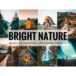 12 mobile lightroom presets, mobile presets, nature preset, instagram presets, lightroom presets, best presets, lifestyl