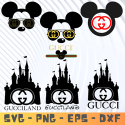 gucci and disney svg ,gucci and disney character, gucci and disney svg designs, fashion brands svg cutting files .