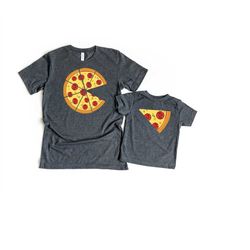 funny fathers day shirt,pizza t-shirt, fathers day gift, pizza matching family shirt, pizza and pizza slice, pizza shirt