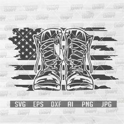 us combat boots svg | us veteran svg | us army svg | veteran shirt svg | combat boots clipart | combat boots cutfile | b