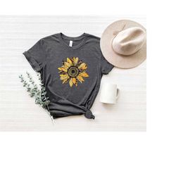 sunflower shirt, sunflowers shirt for women, womens sunflowers shirt,flower shirt,sunflowers shirt for mom,gift for her,