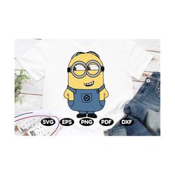 minion, despicable me svg png pdf / t-shirt svg / cutting file / coffee mug svg / sublimation / cricut / vector svg