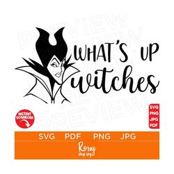 what's up witches svg, villains disneyland ears svg, maleficent disneyland ears svg clipart svg, cut file cricut, silhou