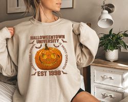 Halloween University Est 1998 Where Being Normal s Vastly Overrated Funny Sweatshirt, Halloween Town