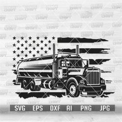 us oil tanker svg cutting files | tanker driver shirt png | oil tank clipart | heavy equipment dxf & vector files | skil