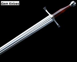 hand forged steel viking sword, battle ready medieval sword.