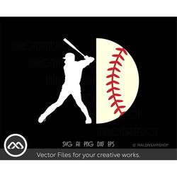 softball svg half ball - softball svg, baseball svg, softball shirt svg for lovers