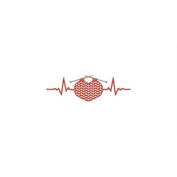 embroidery file knitting heartbeat 13 x 18 cm frame wool knitting needle handmade balls of wool knitting stuff