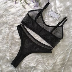 Sheer lingerie Sexy lingerie set See through lingerie Erotic - Inspire  Uplift