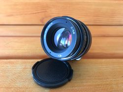 helios-44m-4 58mm f/2, ussr lens for zenit, pentax, canon, nikon m42 made in ussr mpn 8156622