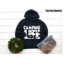 camp life hoodie, camping life shirts, summer camp vacation shirts, camp group shirts, camp life hoodie ,camping t-shirt