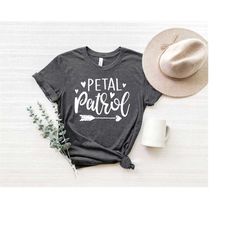 petal patrol shirt, flower girl shirt, flower girl proposal gift, personalized flower girl proposal gift,wedding shirt