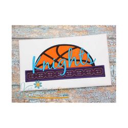 basketball chain applique