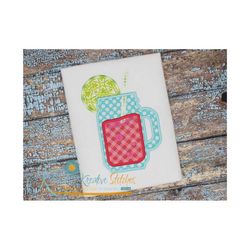 watermelon lemonade applique