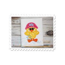 spring chick applique