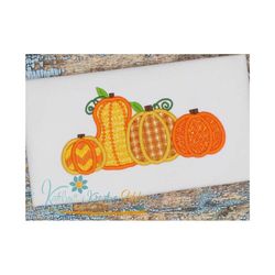 pumpkin patch applique