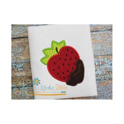 strawberry dipped applique