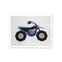 dirt bike applique