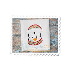 penguin head applique