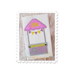 lemonade stand applique