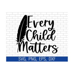 every child matters svg png cricut cut file, save children quote svg, children svg, school svg, feathers svg, child awar