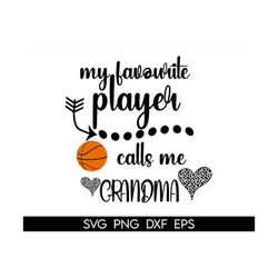 basketball grandma svg,my favorite players call me grandma svg,basketball grandma shirt iron on png,gift for grandma,spo