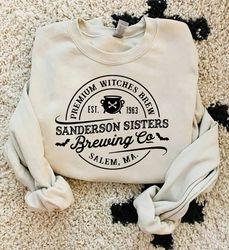 sanderson sister brewing co sweatshirt, hocus pocus sweatshirt, salem sign halloween shirt, sanderson sister shirt, disn