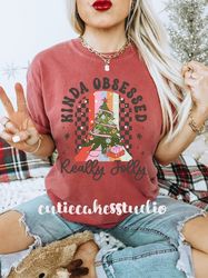 Christmas comfort colors shirt - comfort colors Christmas shirt - trendy Christmas shirt - really jolly shirt - Christma